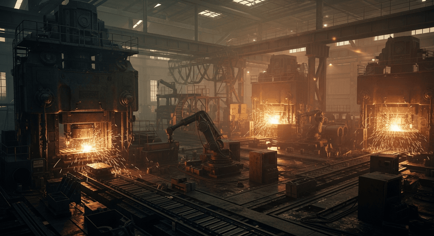 Industrial Factory Floor